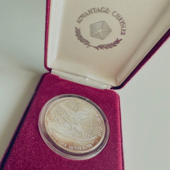 Advantage Chrysler Bill of Rights Silver Coin - Limited Edition 1991 - Picture 5 of 5
